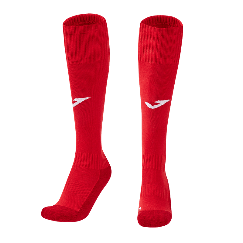 JOMA Kids Mid-Calf Breathable Non-Slip Thickened Soccer Socks Red XS