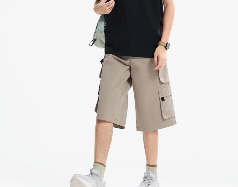 361° Unisex T-Shirt Spring Summer New Pure Cotton Sports Outdoor Loose Fit Crew Neck Short Sleeve Top 632623102-7 21