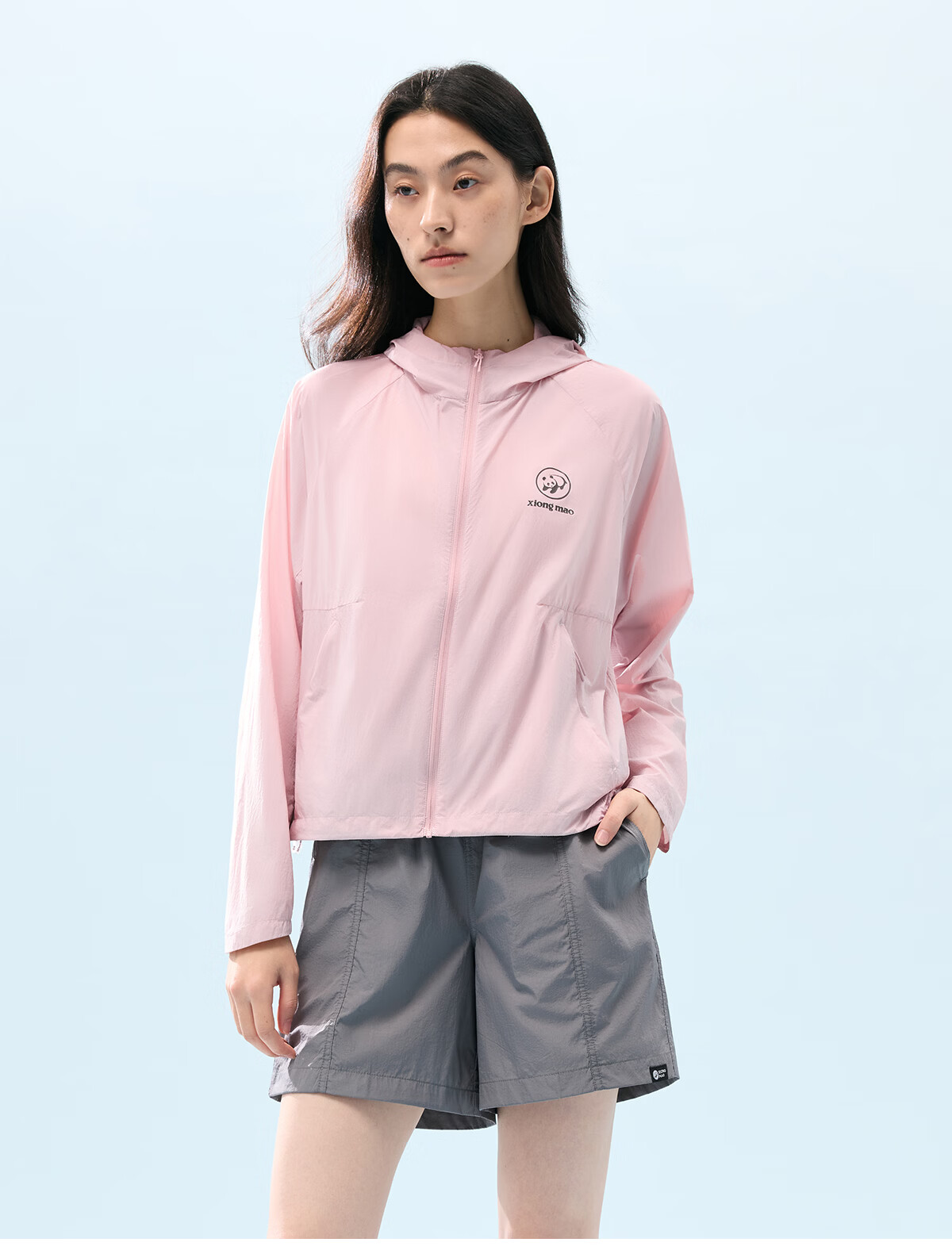 Xiongmao [Ice Stick 3.0], Liu Yifei's Same Style Sun Protection, for Men And Women, Spring And Summer New Ice-Cool Breathable Original Yarn UPF90 Jacket 5081 42
