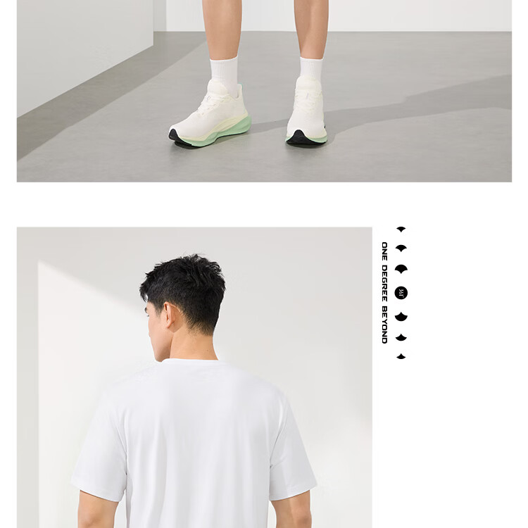 361° Men's Spring Summer Sports Quick-Dry T-Shirt Fitness Casual Short Sleeve Top Base Layer 652624122-1 13