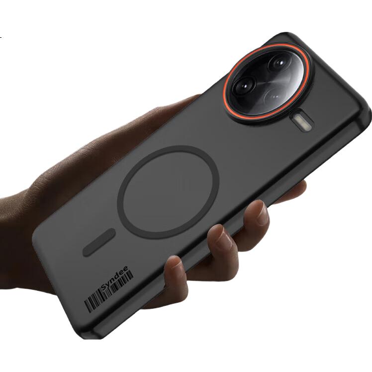 Чехол-накладка Baozou для Xiaomi Redmi K80 Pro, противоударный, с защитой камеры, магнитный, серый