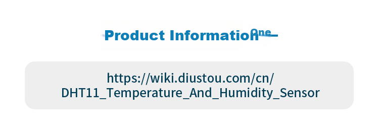 Diushitou DHT11 Digital Temperature And Humidity Sensor Module, Suitable for Arduino And STM 51 Microcontroller Development Boards 5