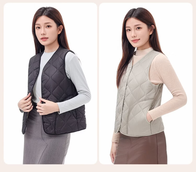 MiiOW Women's Wool Vest 2025 New Autumn Winter 10A Grade Antibacterial Lightweight Warm Sleeveless Outerwear 7