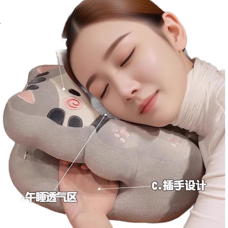 Мягкая игрушка подушка кот