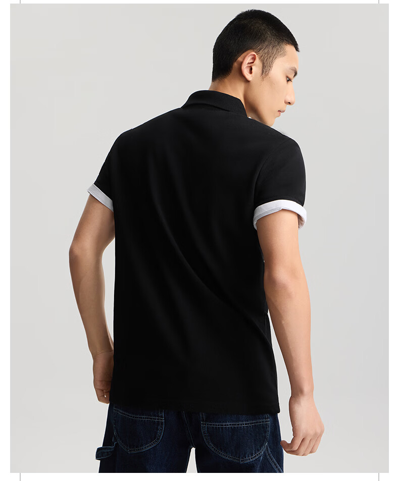Lee 26 Spring Summer New Standard Fit Polo Shirt with Small Logo Emblem for Men Camel 3XL 20