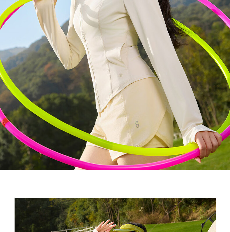 361° Women's Sunscreen Jacket Spring Summer UPF100+ UV Protection Slim Outdoor Sports Coat 662624606-5 24