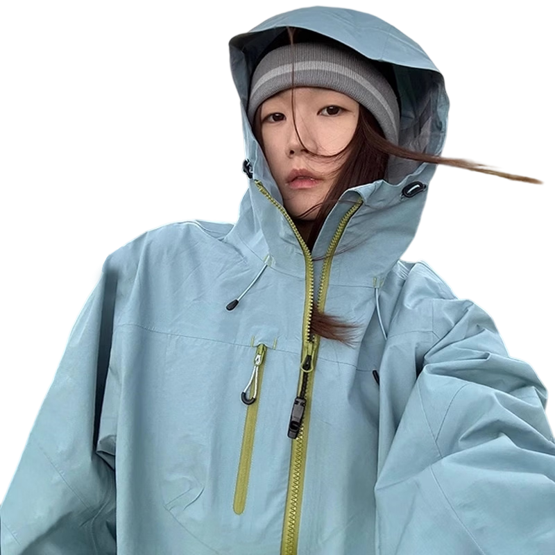 JEEP SPIRIT Unisex Outdoor Softshell Jacket Autumn Winter Windproof Hiking Coat Secret Purple XL