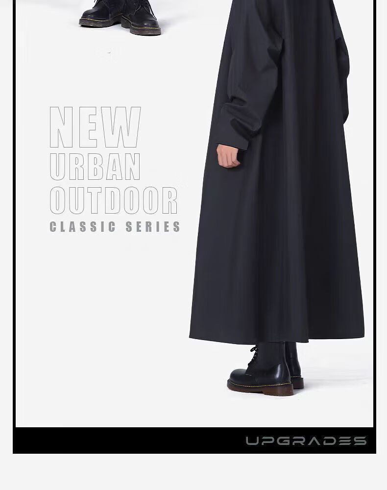 Chegui Mu Electric Bike Raincoat Full Body Thickened Large Unisex Adult Electric Scooter Riding Raincoat 12