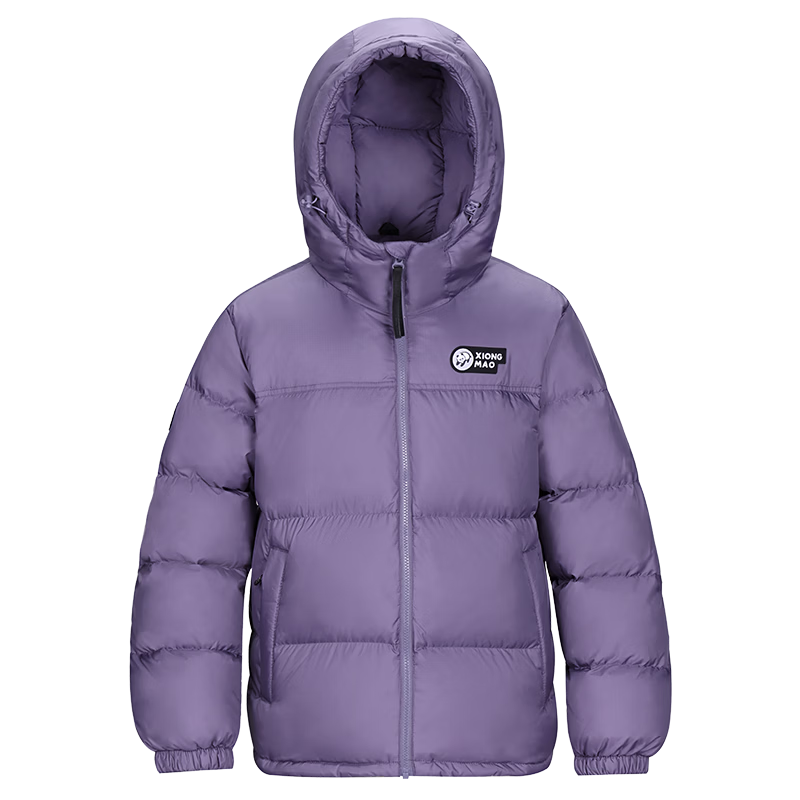 Panda Zhang Yuxi Style "Bubble" Down Jacket Unisex Autumn Winter Thickened Warm Hooded Puffer Coat 144Y