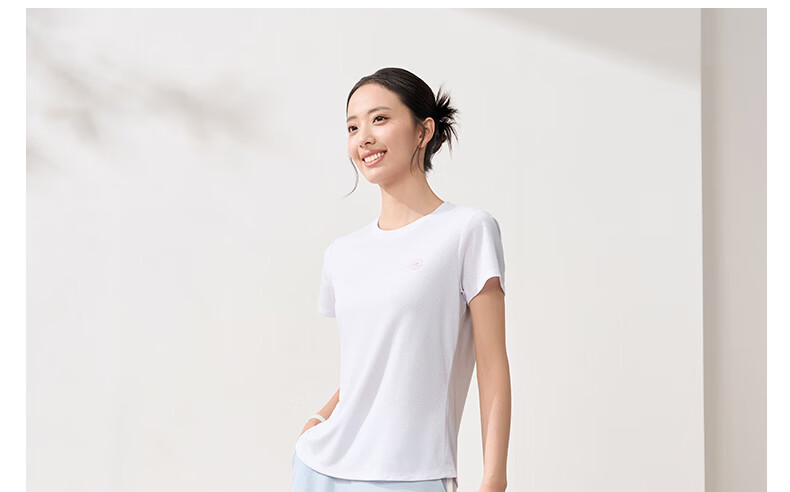 361° Women's T-Shirt Spring Summer Sports Quick-Dry Loose Casual Running Crew Neck Short Sleeve Top 662624117D-8 14