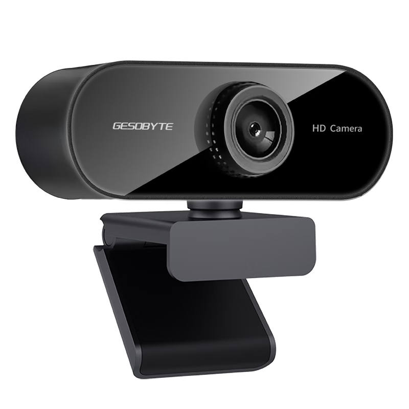 Jixuan C330 1080P HD Webcam with Microphone USB External Camera for Video Calls, Online Classes, Meetings, Live Streaming, Laptop and Desktop Use