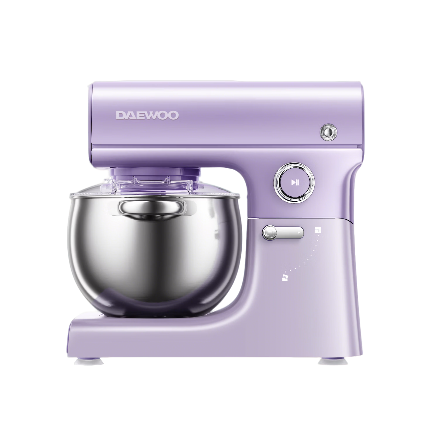 DAEWOO DY-CSJ05B Purple Household Small Fully Automatic Dough Mixer and Kneading Machine Chef Mixer Cooker