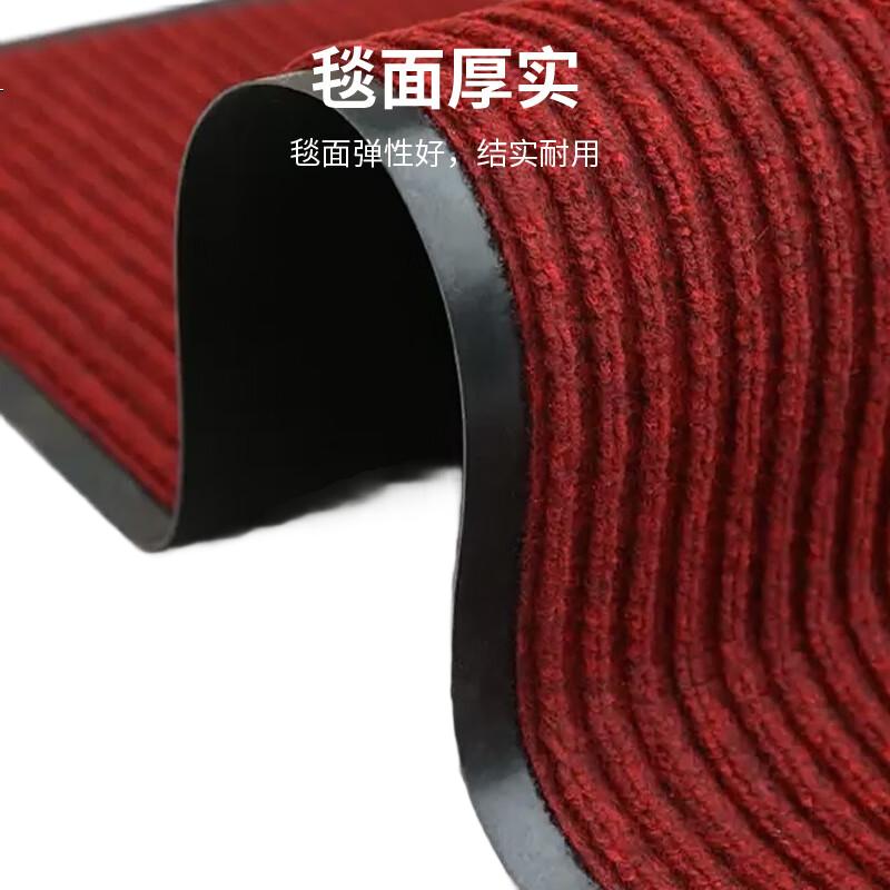 Придверный коврик Jushiyi, для дома, для входной зоны, пылезащитный, 90x180 см, красный