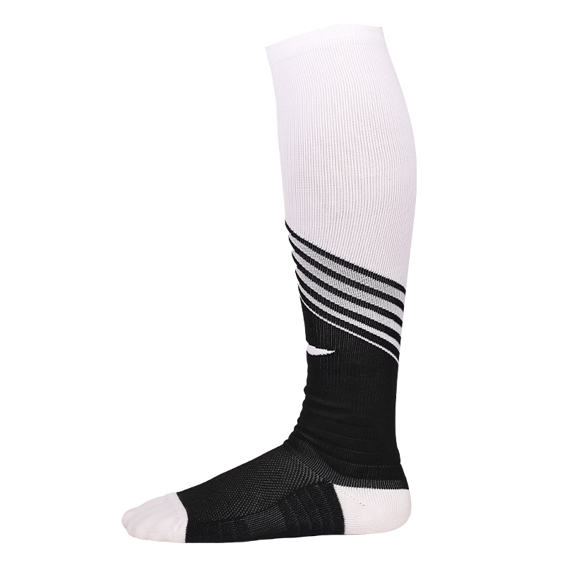 Li-Ning Football Socks Long Tube Adult Children Thickened Towel Bottom Professional Training Competition Non-Slip Breathable Socks Black S