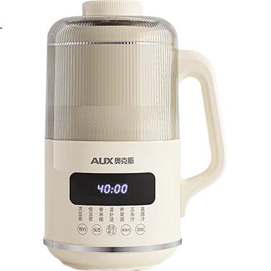 Стационарный блендер AUX APD-08AD65, 1.2 л, 800 Вт, 24000 об/мин, с функцией "звукоизолирующая крышка", сенсорное управление, белый
