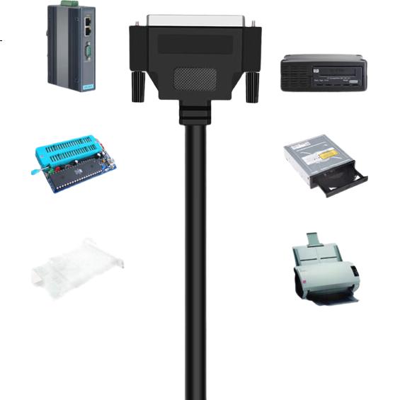 Кабель KSRGB HPDB50, SCSI 50, D-SUB, сервопривод, промышленный терминальный блок, DB50, трехрядный экранированный, 3 метра, KS-D