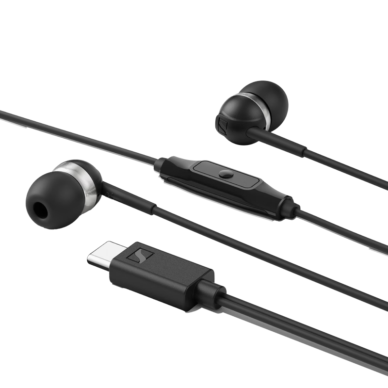 Sennheiser CX 80U Wired In-Ear Music Earphones Black