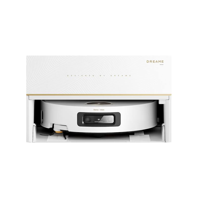 Dreame S60 Pro Robot Vacuum Cleaner and Mop Combo with Automatic Cleaning, Self-Washing, Water Supply, Ultra-Thin Embedded Design RVS52DE