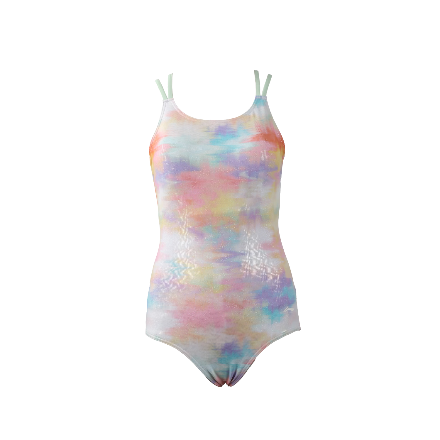 LI-NING Women's Premium 2026 New One-Piece Triangle Swimsuit Comfortable Swimwear 0771 Color XL