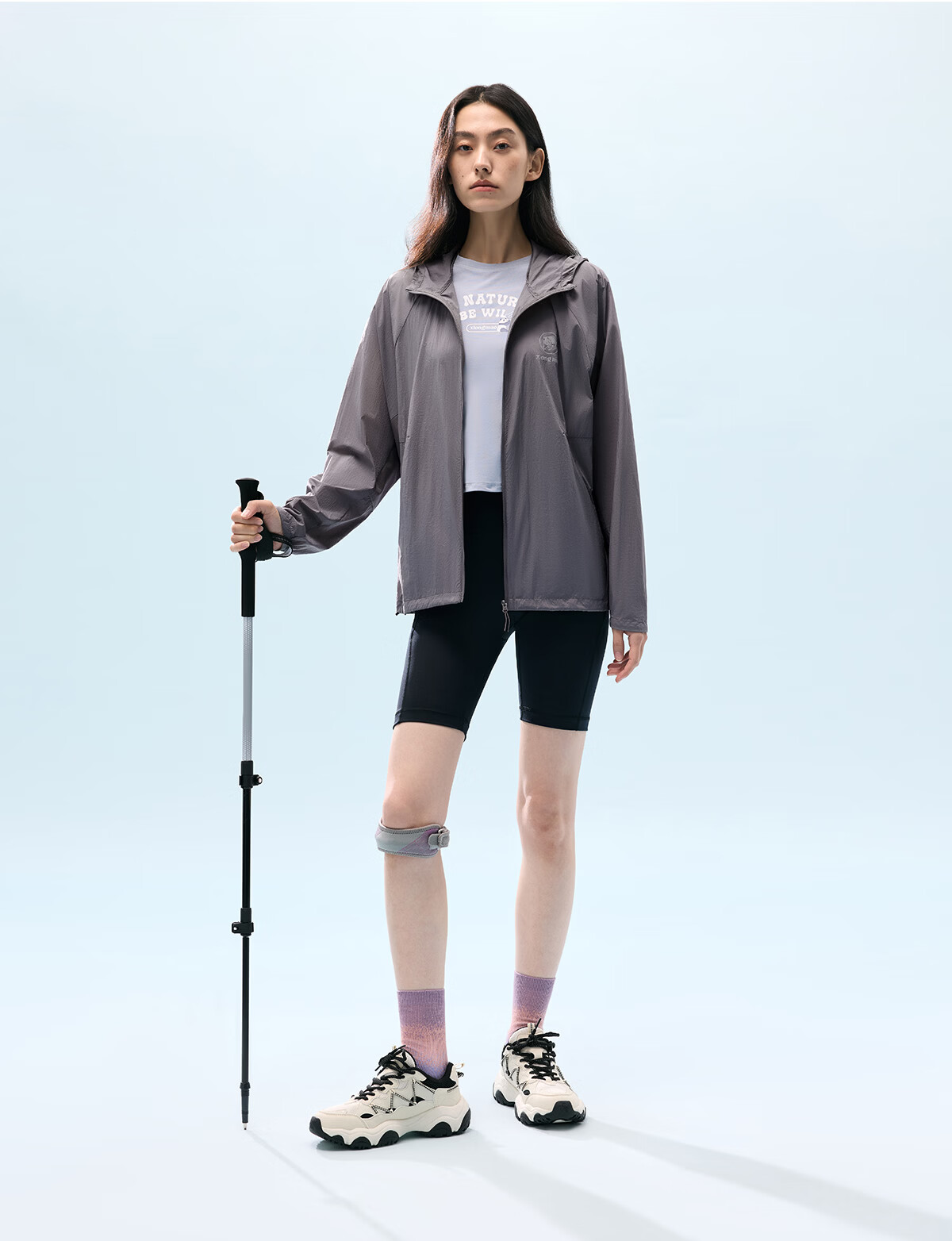 Xiongmao [Ice Stick 3.0], Liu Yifei's Same Style Sun Protection, for Men And Women, Spring And Summer New Ice-Cool Breathable Original Yarn UPF90 Jacket 5081 29