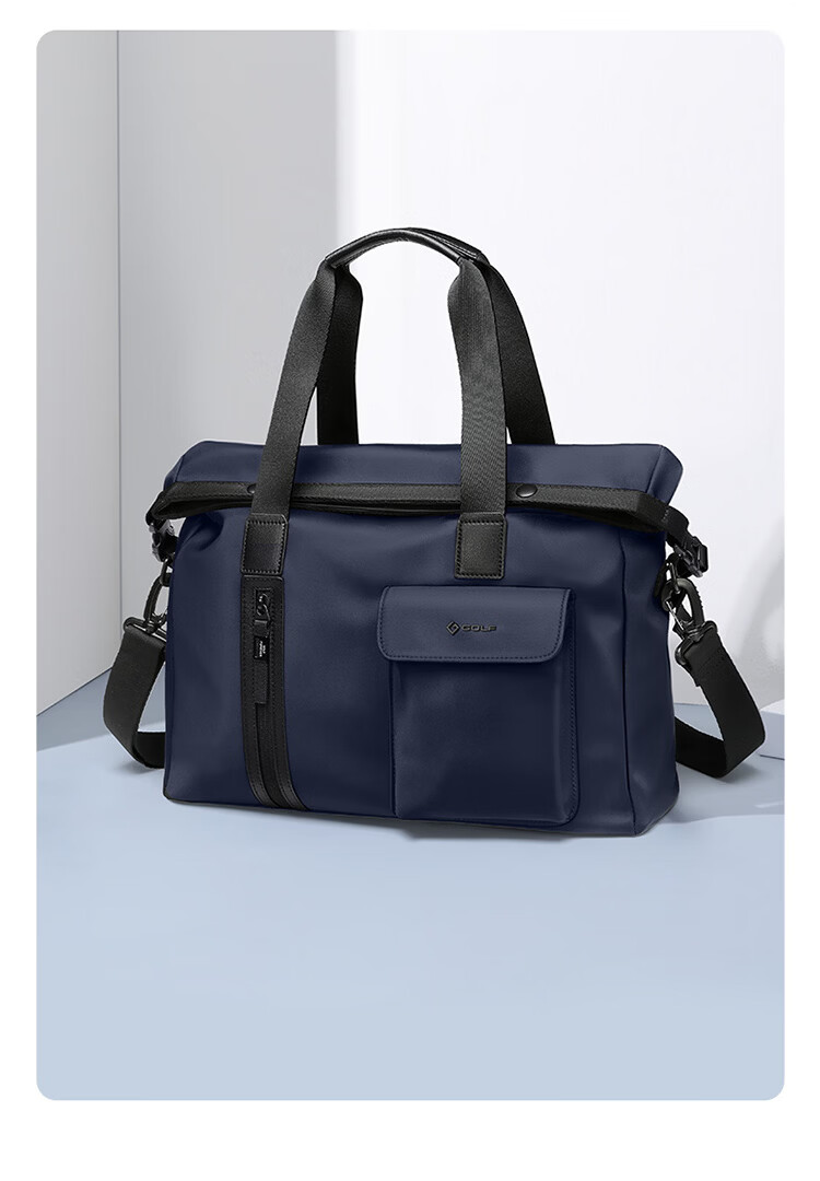 GOLF Men's Briefcase Handbag 13.3/14 Inch Laptop Bag Business Casual Commuter Travel Office Bag 30