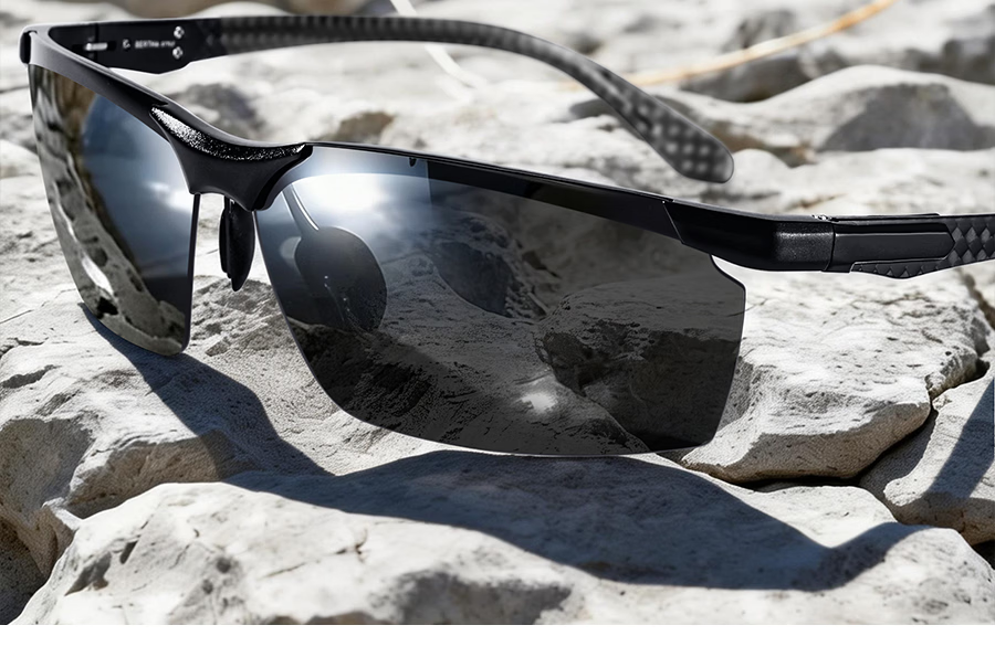 Morak 2026 New Carbon Fiber Polarized Sunglasses for Men Driving Fishing Outdoor Cycling UV Protection 3