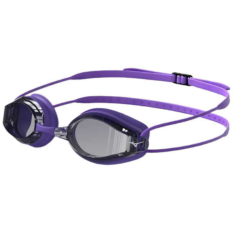 MIZUNO Men's Waterproof Anti-Fog Swimming Goggles Adult Professional HD Swim Glasses Women's C040 Purple