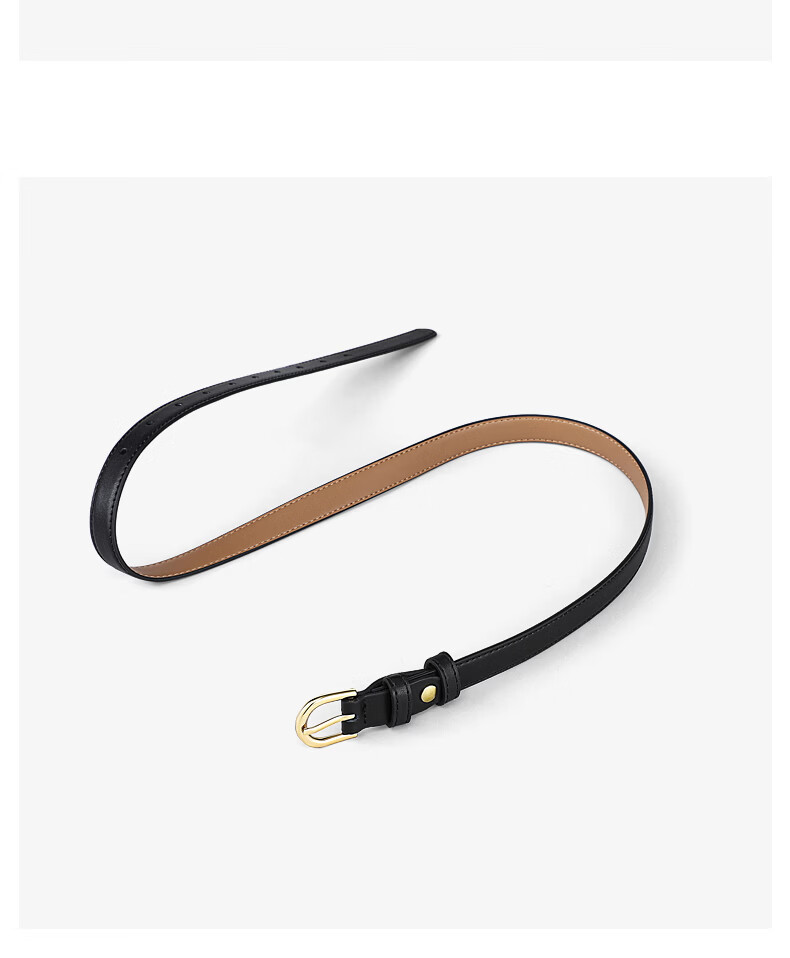 Viney Women's Genuine Leather Slim Waist Belt Decorative Skirt Belt Pin Buckle Luxury Casual Jeans Belt Birthday Gift 7