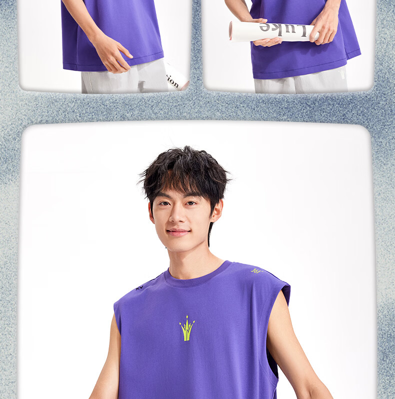 361° Men's Sports Vest Jokic Spring Summer Fitness Basketball Sleeveless T-Shirt Jersey 652621502-1 16