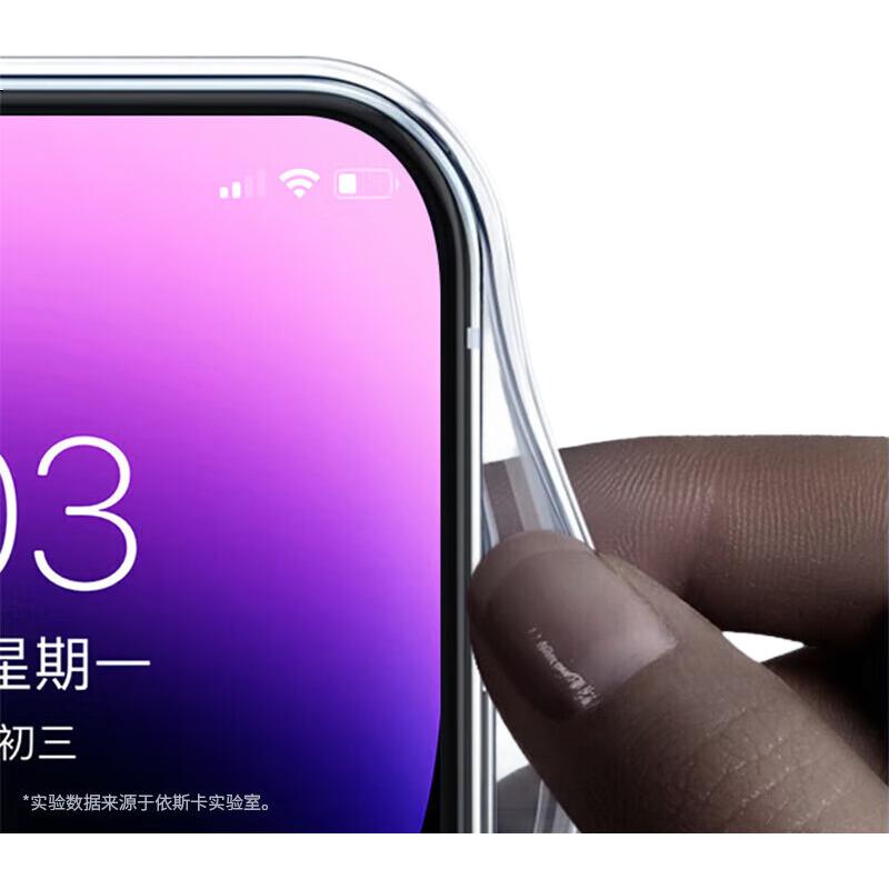 Прозрачный чехол BIAZE для Apple iPhone 15 Pro, полный охват, защита от падения, тонкий, ощущение голого телефона