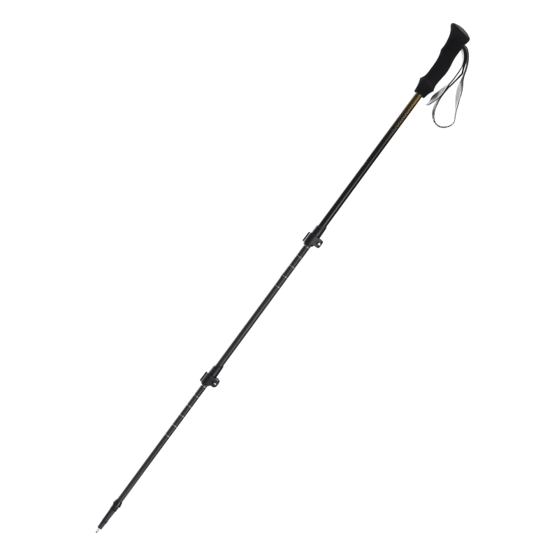 CAMEL Carbon Fiber Hiking Trekking Pole Foldable Lightweight Outdoor Mountaineering Walking Stick Violet P759C