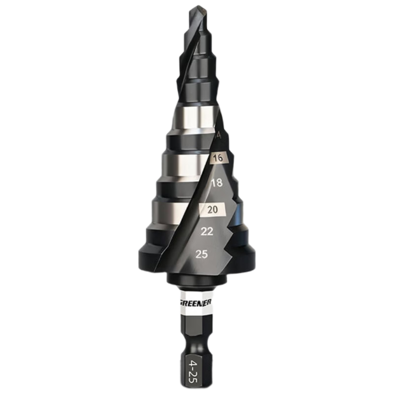 GREENER Conical Drill Bit Hole Opener for Metal Stainless Steel Reamer High Hardness Cone [4-20]
