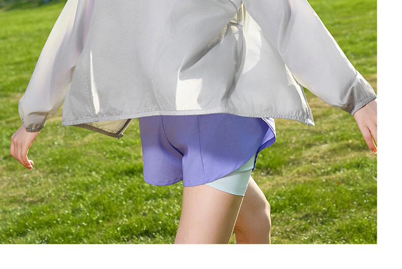 361° Women's Summer Sunscreen Jacket UPF50+ Sports Outdoor Cycling Ice Silk Casual Coat 662624605H-7 31