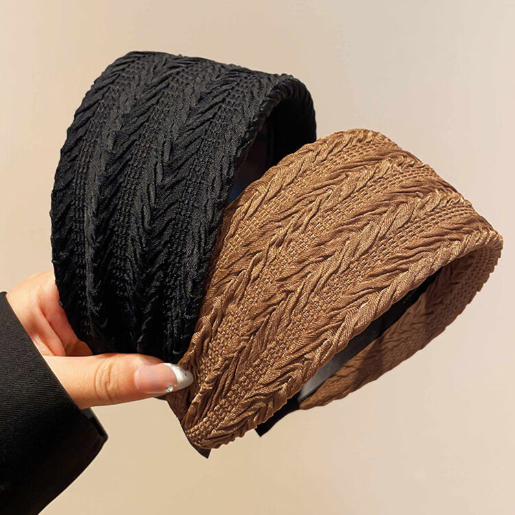 Xiangwan 2-Piece Wide Headband Hair Clips Non-Slip Teeth Face Washing Hairband Bangs Hairpin Hair Accessories for Women 6