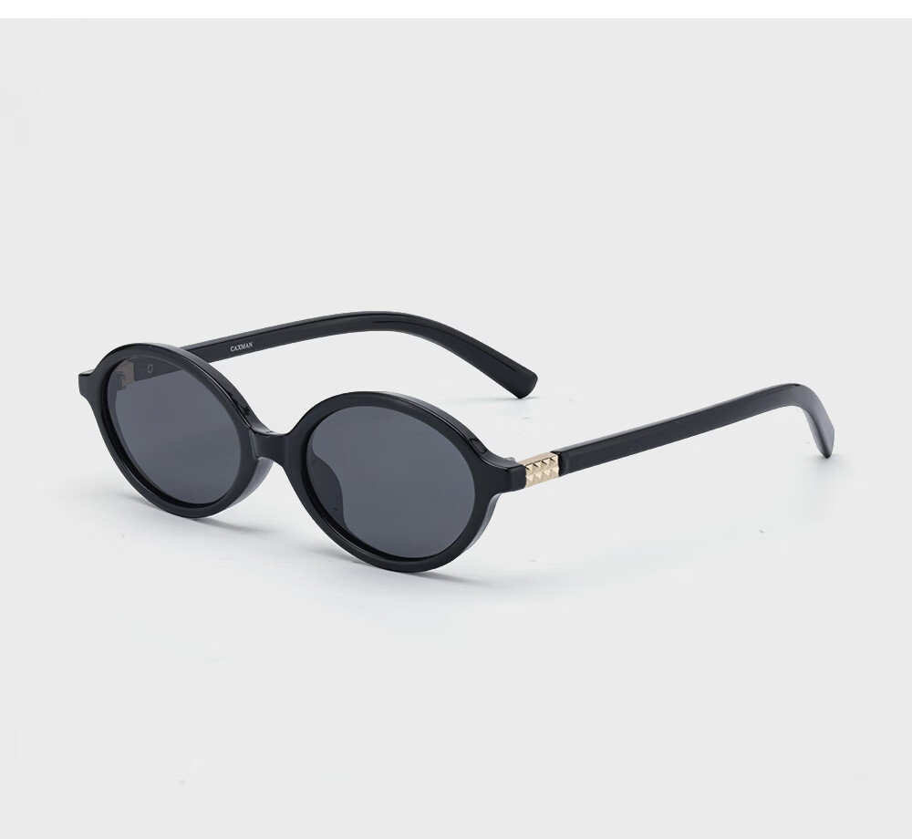 CAXMAN Celebrity Style Retro Oval Small Frame Nerd Style Sunglasses for Men and Women Suitable for Square and Round Faces 16