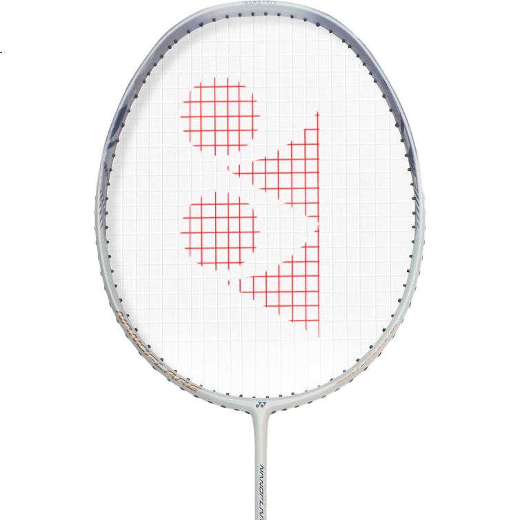 Бадминтонная ракетка YONEX Flash NF10S, 5U, полноразмерная из углеродного волокна, ультралегкая, гибкая, наступательно-оборонительная, светло-серо-синяя