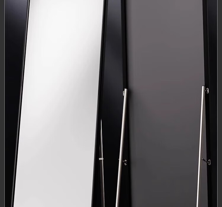 Qiyinge Full-Length Dressing Mirror Floor Mirror Wall-Mounted Fitting Mirror Bedroom Girl Makeup Mirror Bathroom 3D Explosion-Proof Mirror 16