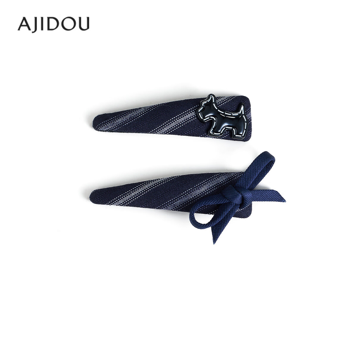 Aji Bean Bow Hair Clip Side Clip for Women Elegant Hair Accessory Duckbill Clip Butterfly Clip