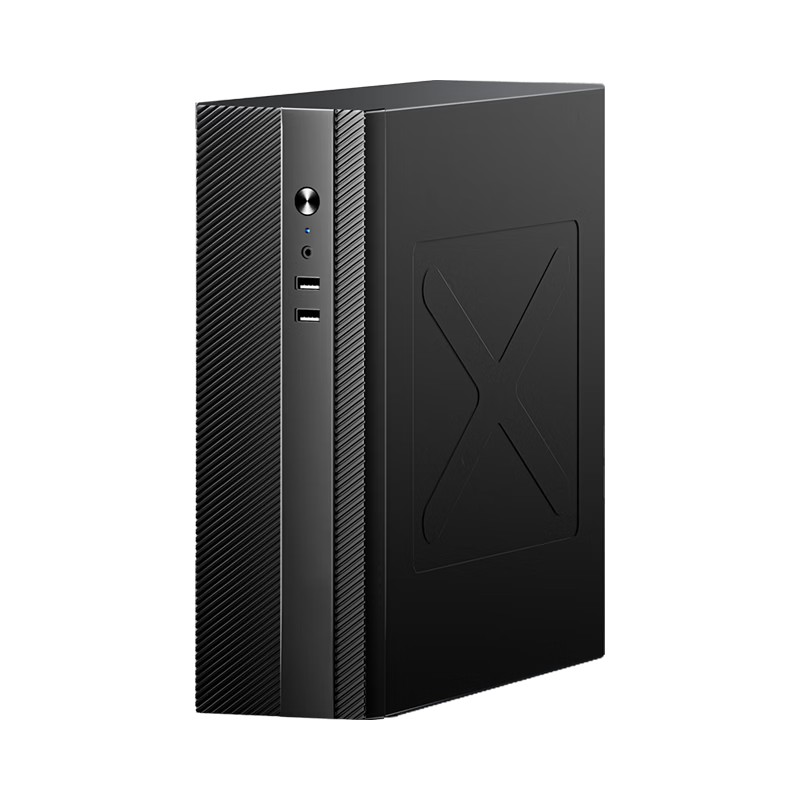 Coocaa Skyworth Desktop Computer Tower Gaming Commercial Office Design Home Study PC with SSD Full Set (AMD R5-6600H 16GB 1TB)