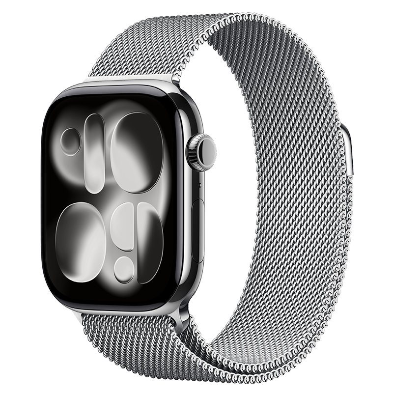 BHO [Official Milanese] Apple Watch Band Compatible with Apple Watch S12 Metal Band, IWatch S11/10/9/8/SE3/2/Ultra4 Strap
