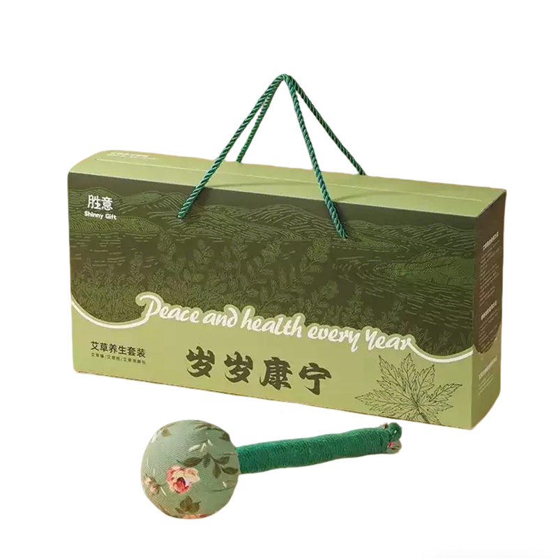 Jidukongjian Birthday Gift, Practical Employee Welcome Gift, Mugwort Hammer, Ceremonial Graduation Season Health Gift for Elders