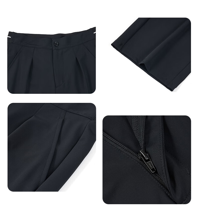 ERKE Women's Summer Sports Pants Ice Cooling Breathable Loose Straight Outdoor Casual Tennis Pants 15