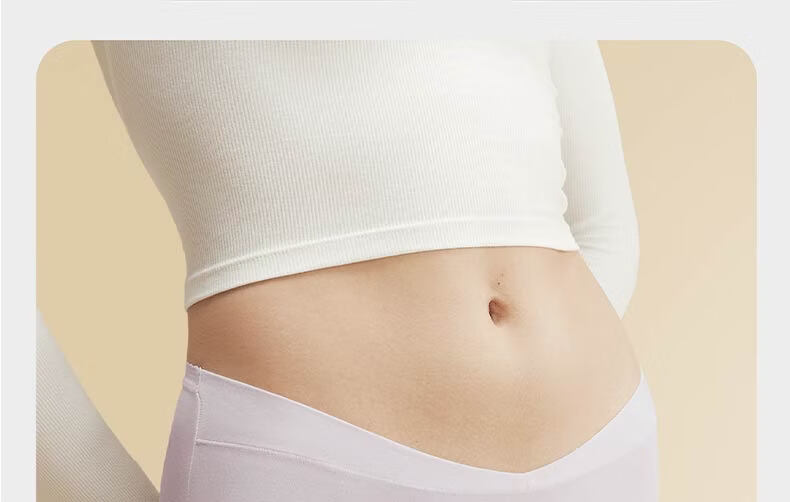 Babycare Modal Maternity Low-Waist Pregnancy Underwear for Early, Mid, Late Pregnancy and Postpartum Abdomen Support Extended Length 3-Pack M 26