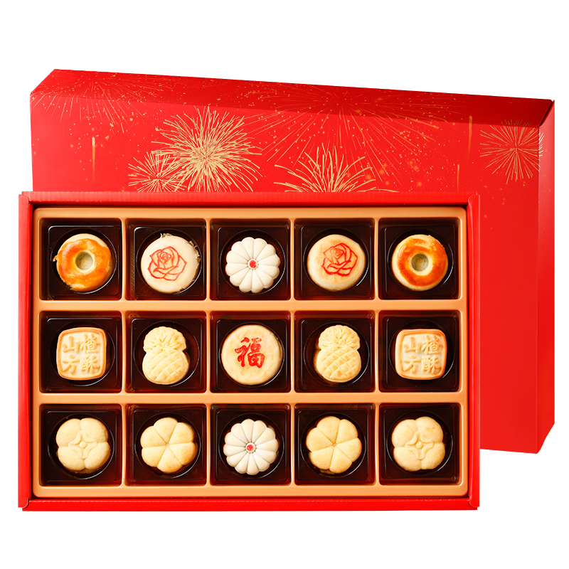 御茶膳房糕点礼盒过节送礼节日礼品北京特产点心小吃礼物零食大礼包640g