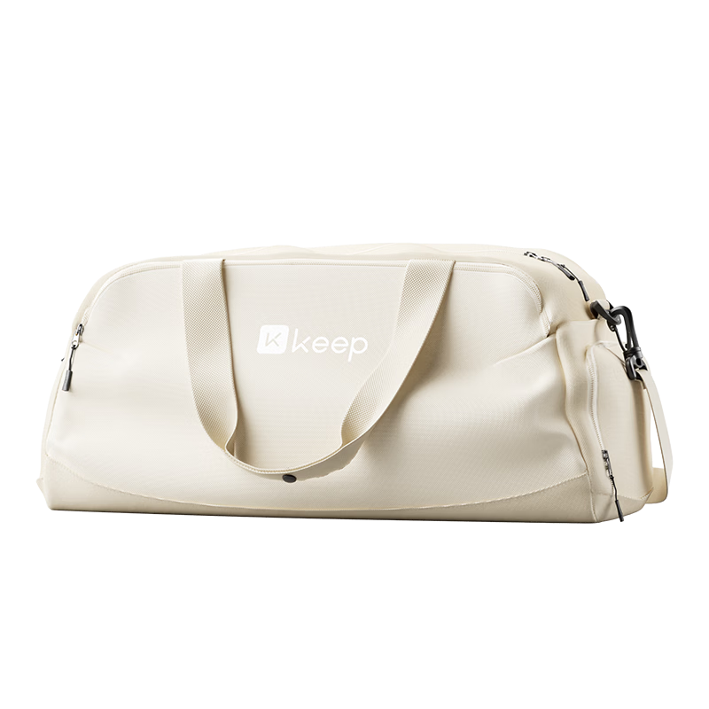 Keep Swimming Bag Dry and Wet Separation Travel Fitness Unisex Sports Training Shoulder Crossbody Waterproof Bag 472 Off-White