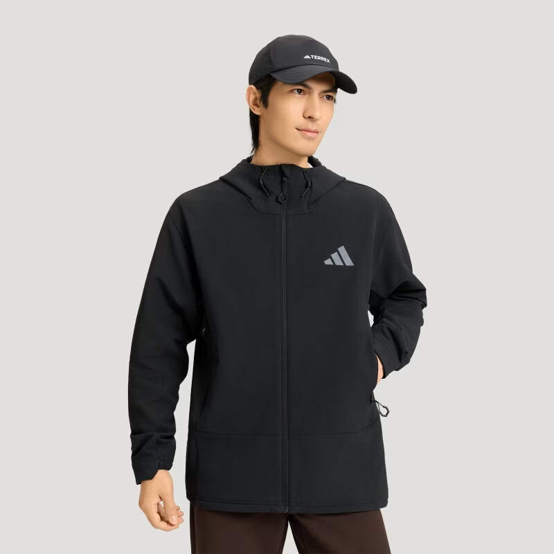 Adidas Outdoor Series Men's MT CW SFTS J Woven Jacket KD9409 Black M 1