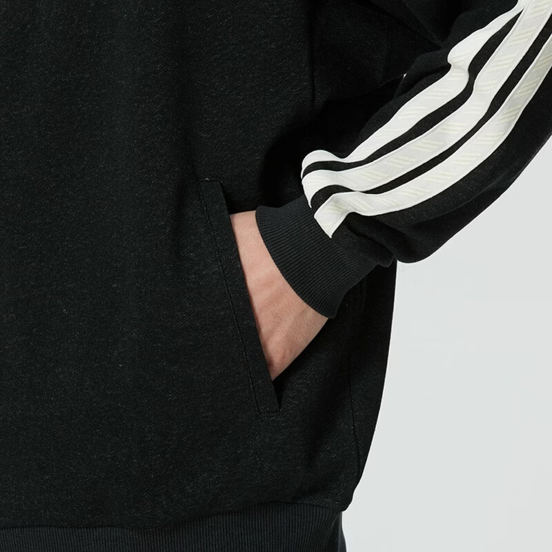 Adidas Sport Style Series Men's ST 3ST DENIM TT Knit Jacket KR2488 Black S 6
