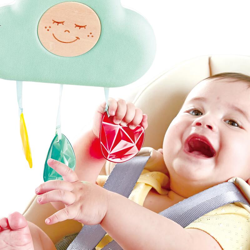 Hape Успокаивающая игрушка-ночник "Облачко" E0619, подарок для мальчика и девочки
