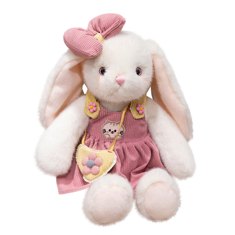 WELTSTON Plush Toy Bunny Doll Pillow Stuffed Animal Gift for Girls Friends Birthday Present