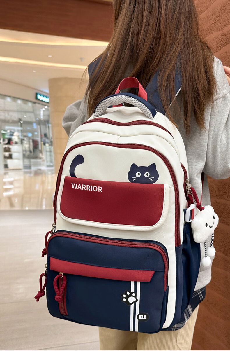 Warrior Backpack for Middle School And High School Girls, Large Capacity Stylish 2025 New Model Lightweight Laptop Backpack for College Students 5